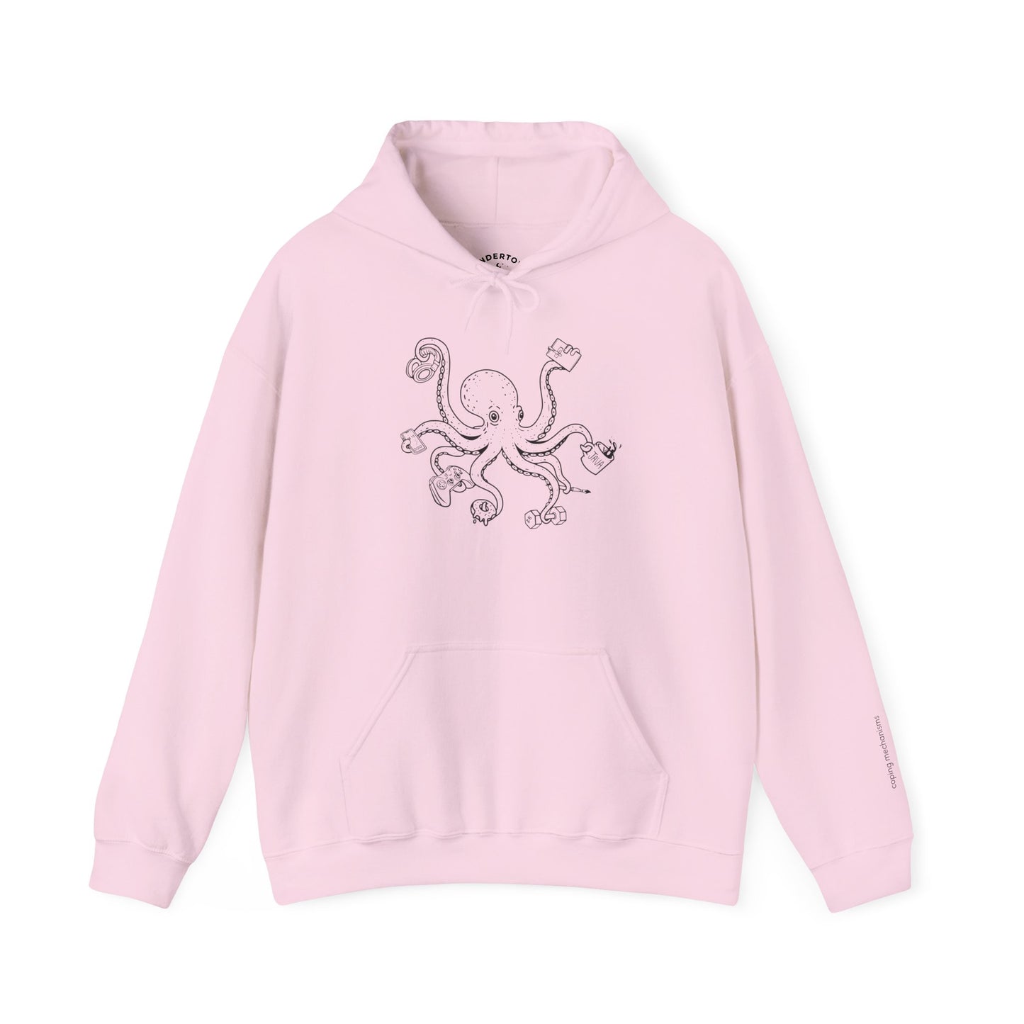 coping mechanisms - unisex graphic hoodie