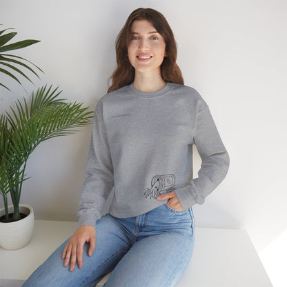 prescribed persistence - unisex mid-weight crewneck sweater