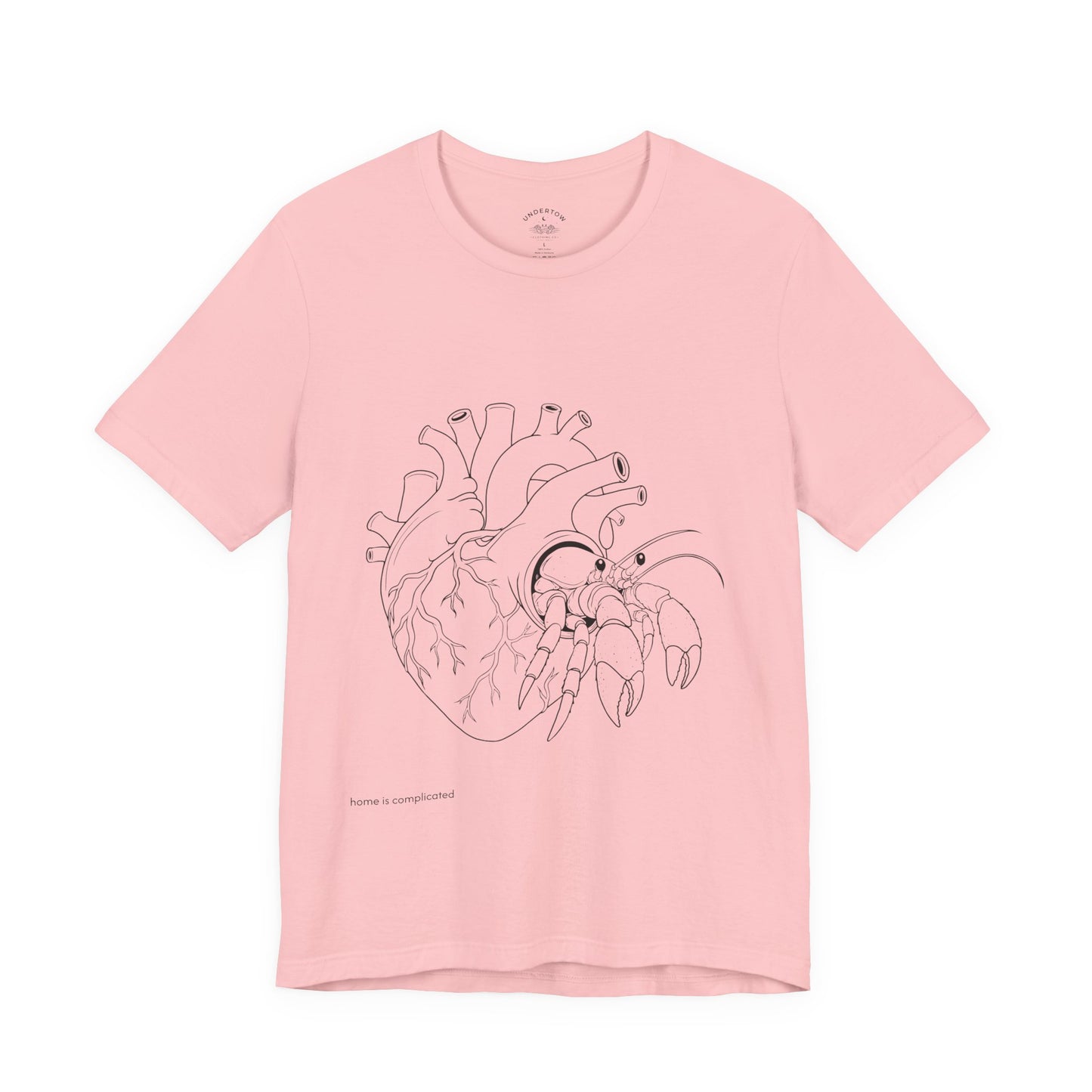 home is complicated - unisex graphic t-shirt