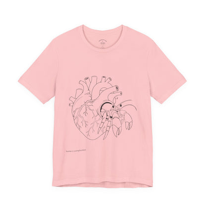home is complicated - unisex graphic t-shirt