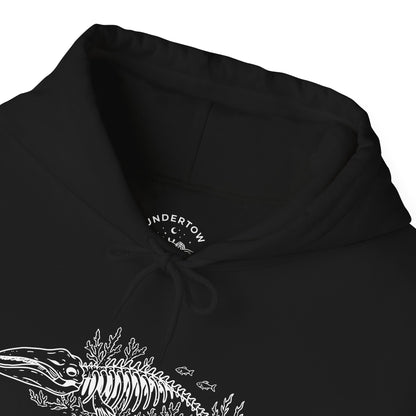 something still blooms here - unisex cotton-poly blend hoodie