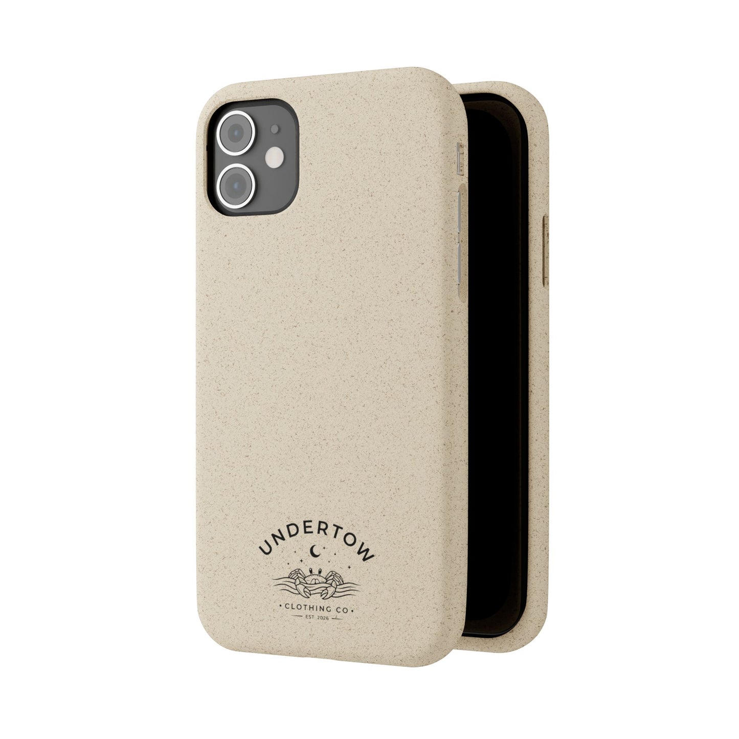 Undertow Logo Eco Biodegradable Phone Case – Compostable Protective Cover