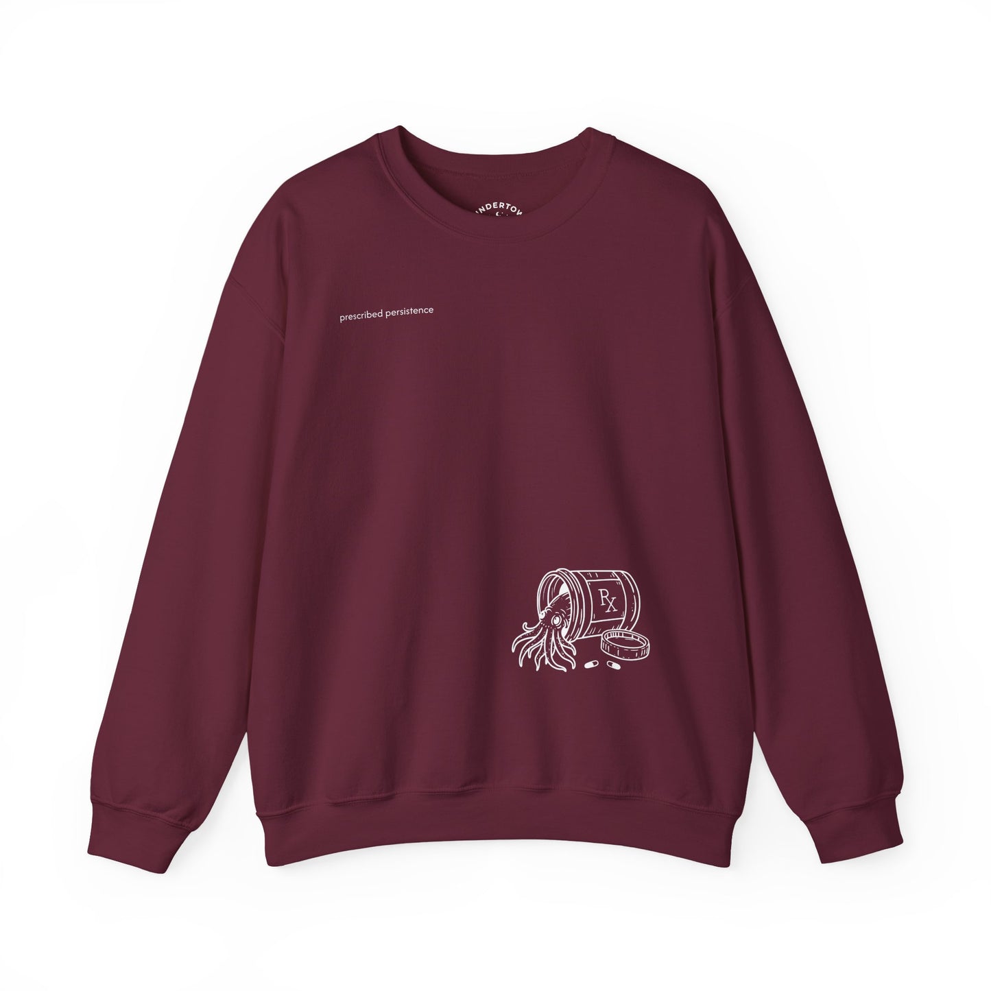 prescribed persistence - unisex mid-weight crewneck sweater