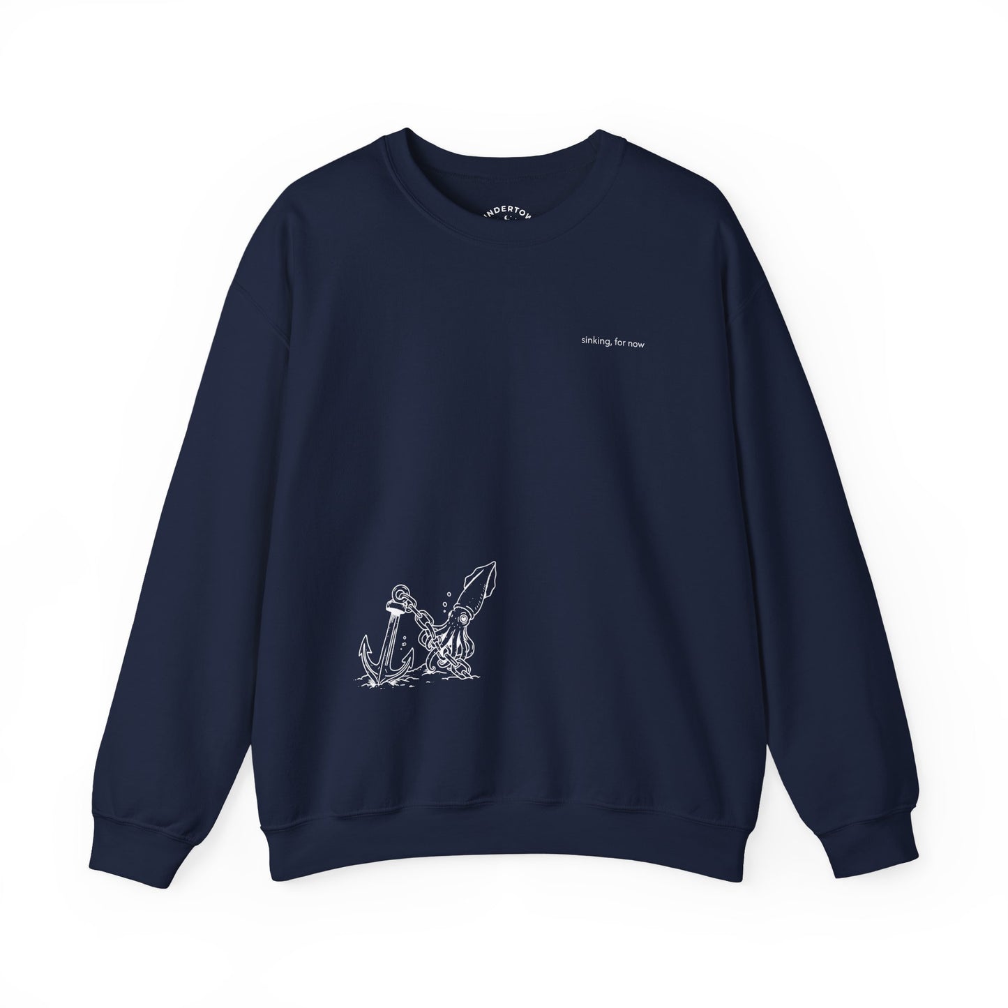sinking, for now - Crewneck Sweater