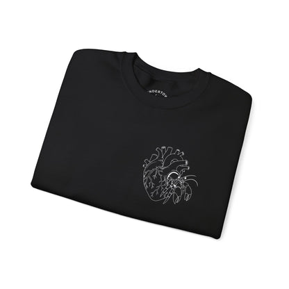 home is complicated - unisex crewneck sweater