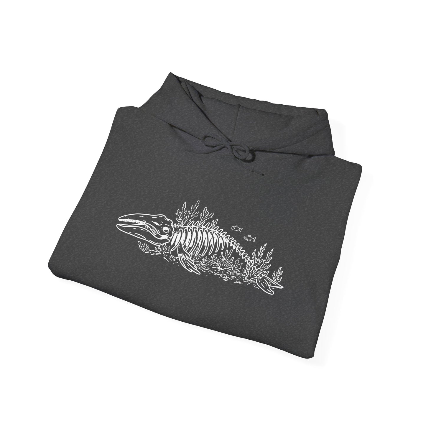 something still blooms here - unisex cotton-poly blend hoodie