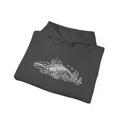 something still blooms here - unisex cotton-poly blend hoodie