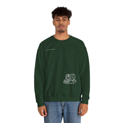 prescribed persistence - unisex mid-weight crewneck sweater