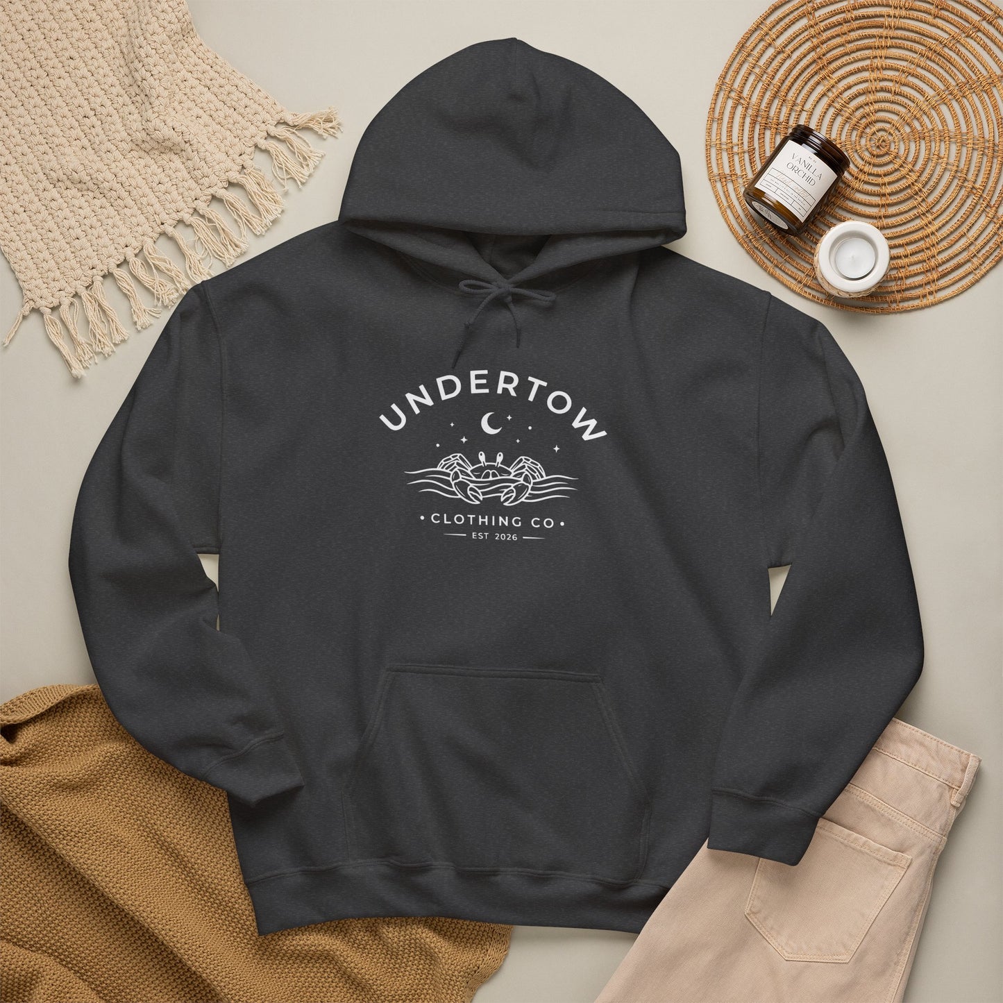 Undertow Clothing Co. unisex logo hoodie