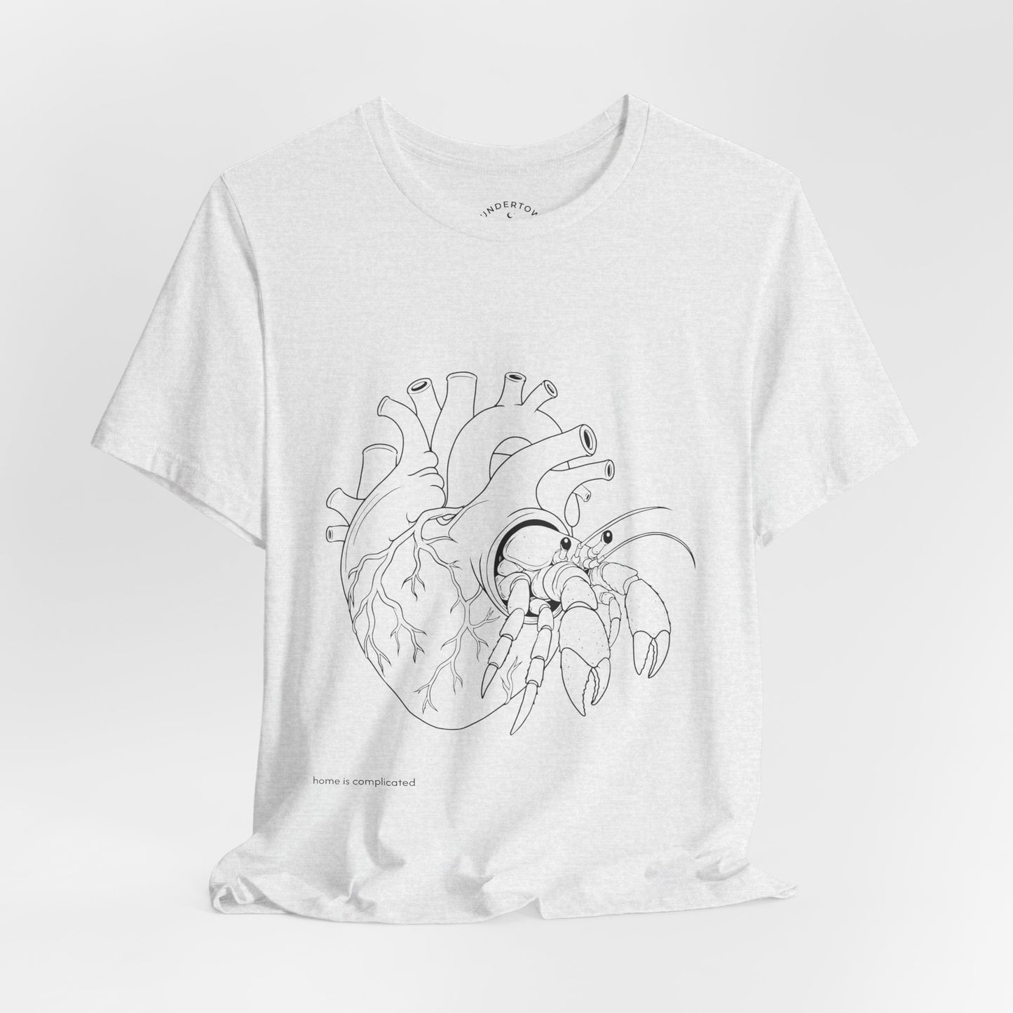 home is complicated - unisex graphic t-shirt