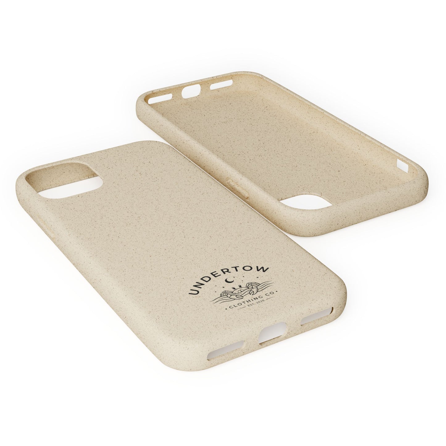 Undertow Logo Eco Biodegradable Phone Case – Compostable Protective Cover