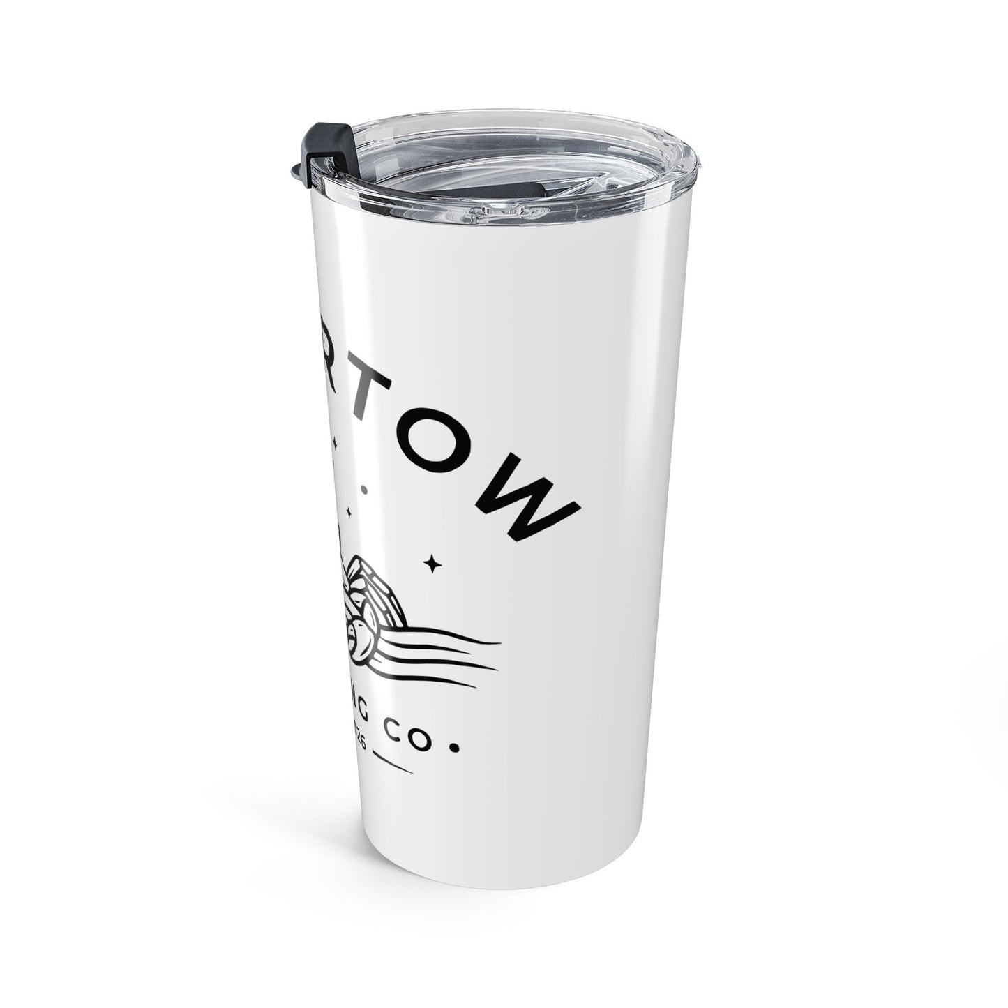 20oz large logo insulated tumbler mug