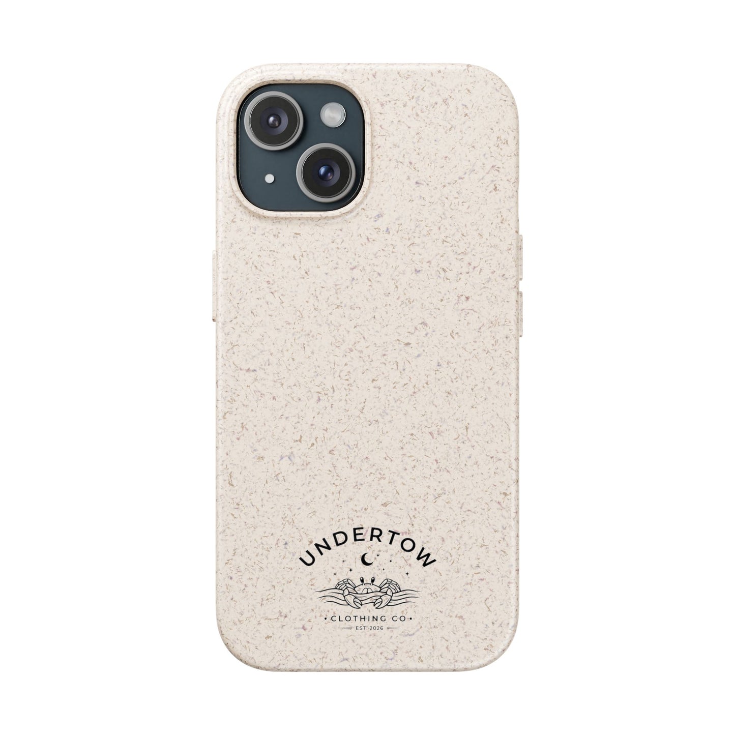 Undertow Logo Eco Biodegradable Phone Case – Compostable Protective Cover
