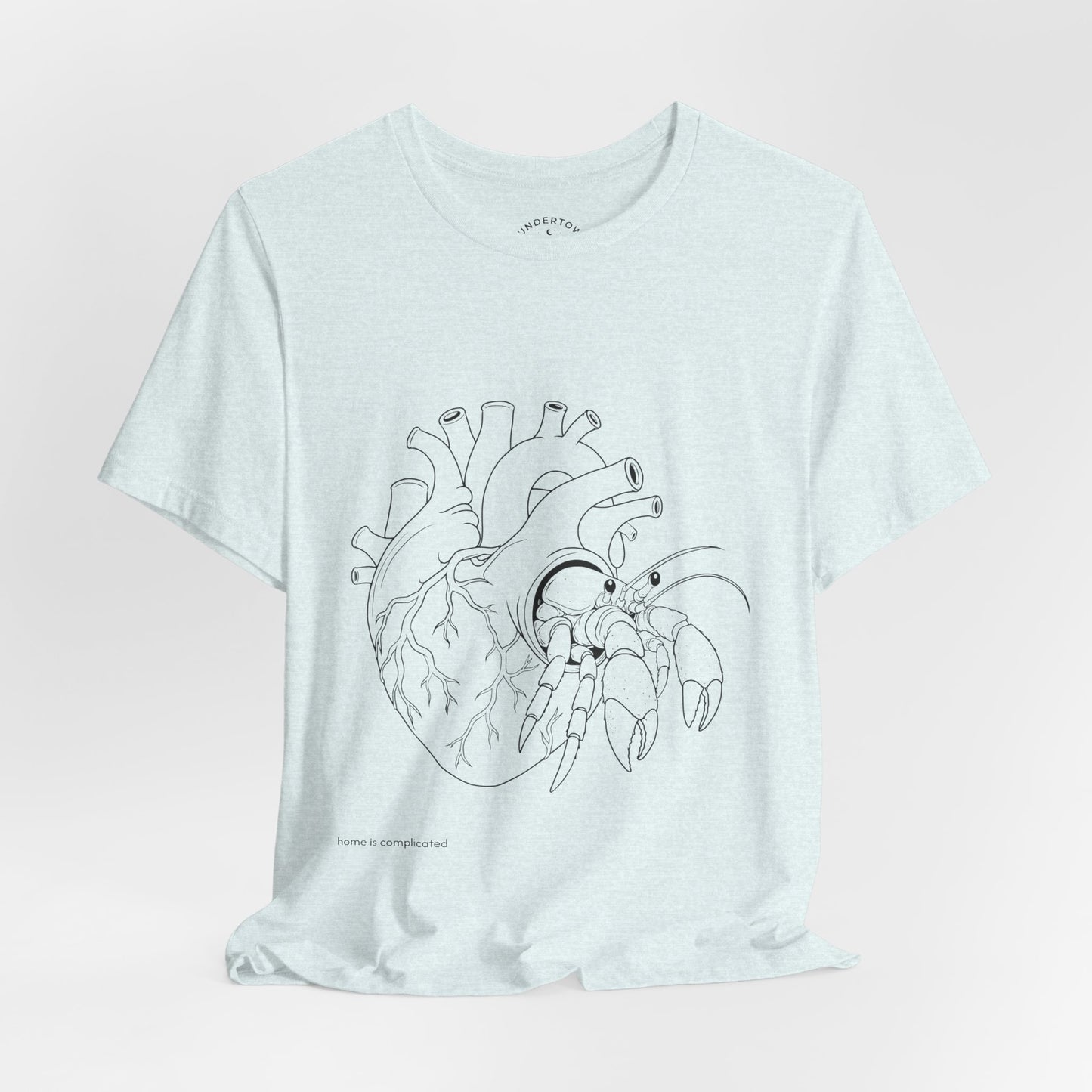 home is complicated - unisex graphic t-shirt