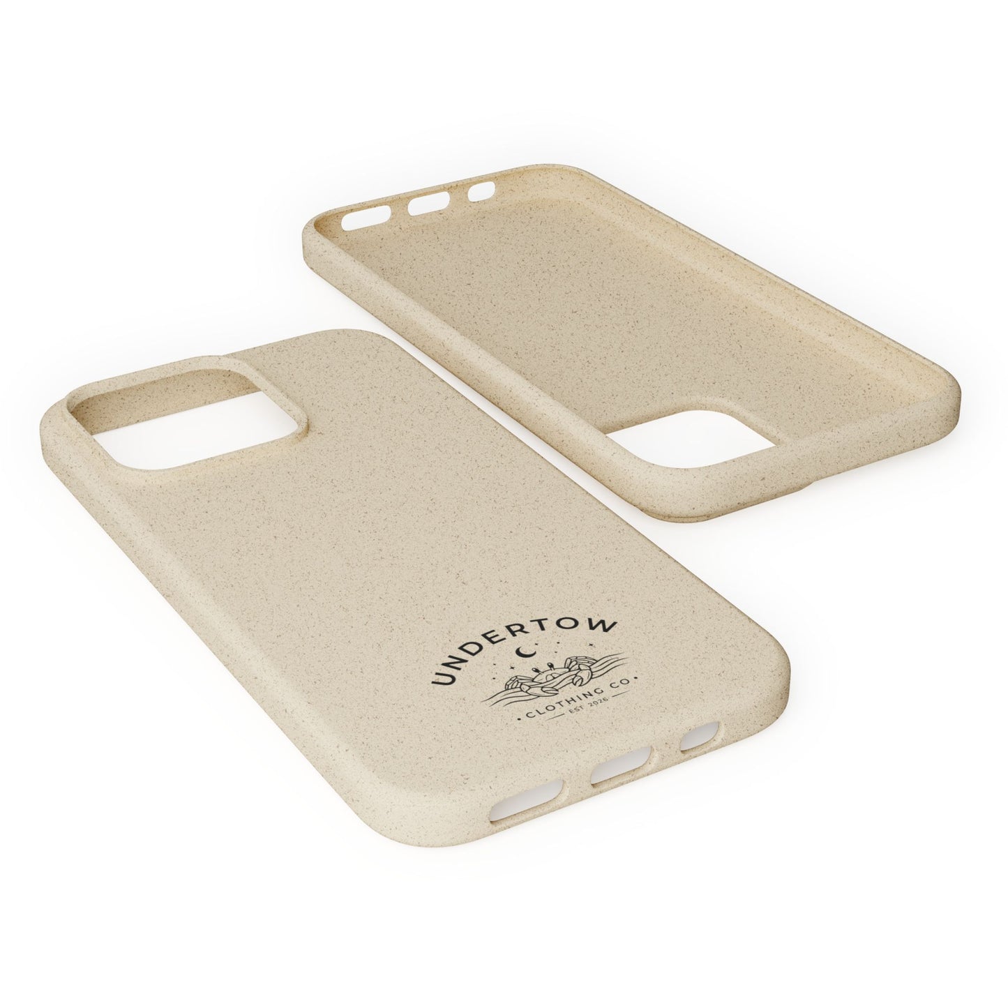 Undertow Logo Eco Biodegradable Phone Case – Compostable Protective Cover