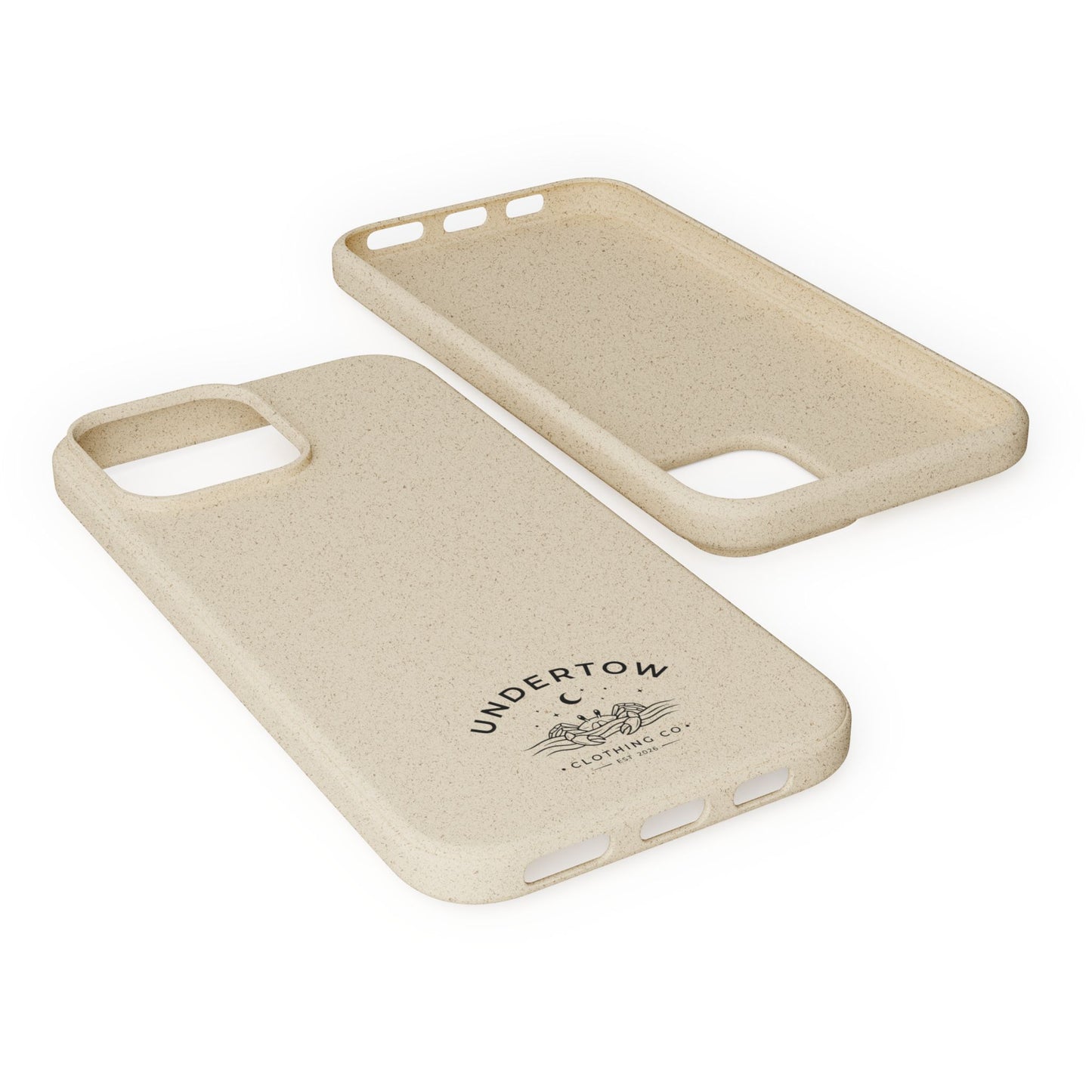 Undertow Logo Eco Biodegradable Phone Case – Compostable Protective Cover