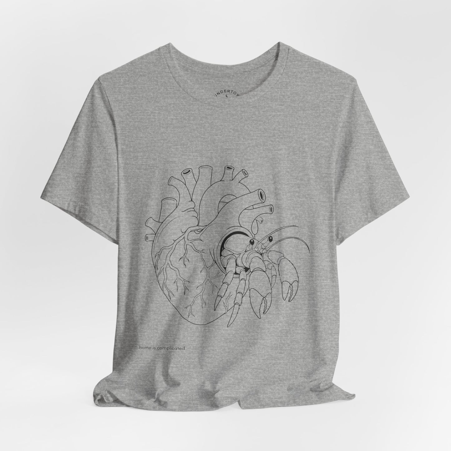home is complicated - unisex graphic t-shirt
