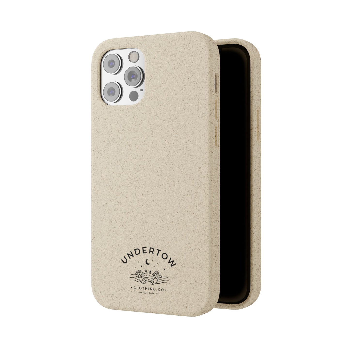 Undertow Logo Eco Biodegradable Phone Case – Compostable Protective Cover