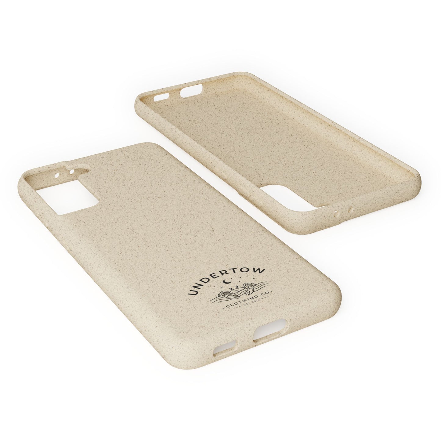 Undertow Logo Eco Biodegradable Phone Case – Compostable Protective Cover