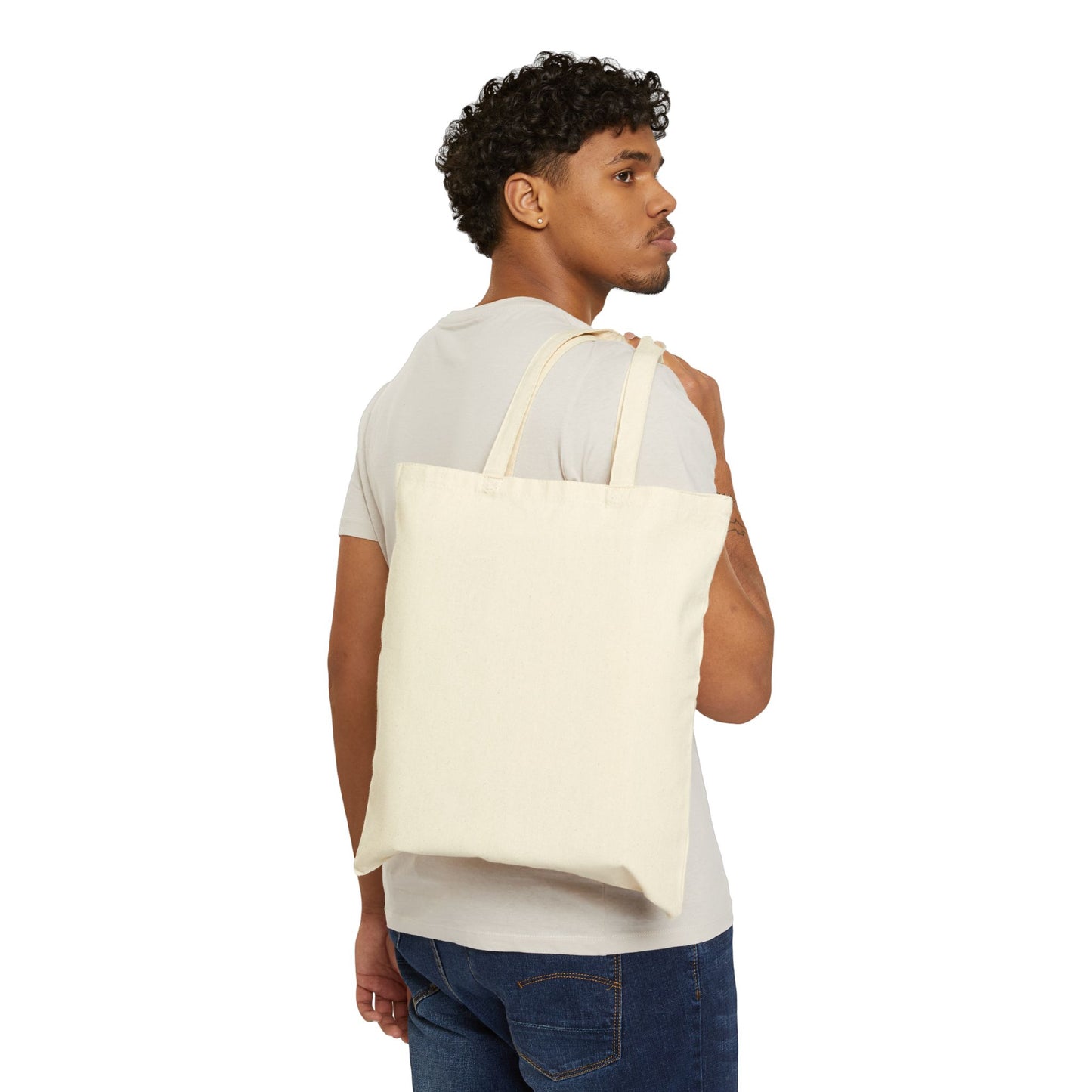 canvas tote bag with logo