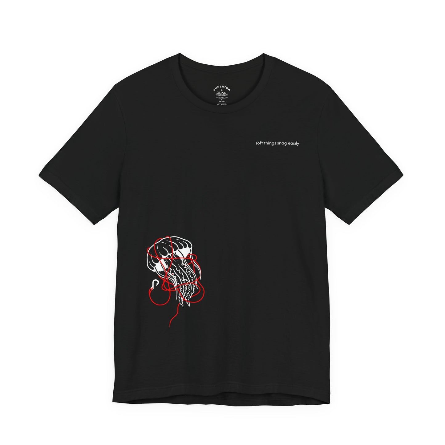 soft things snag easily - unisex cotton t-shirt