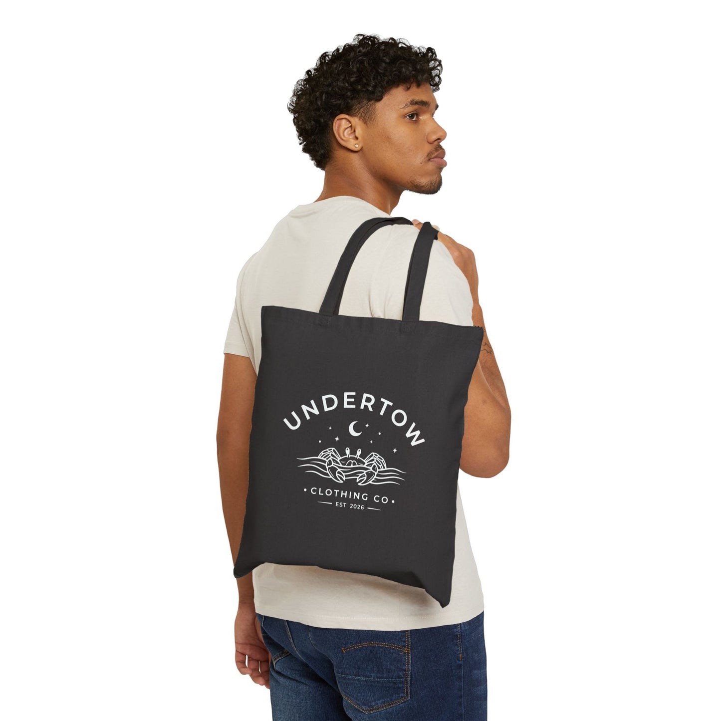 canvas tote bag with logo