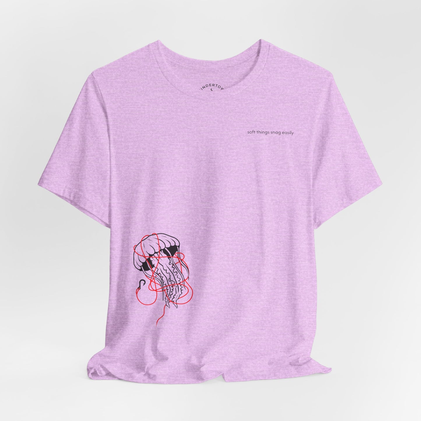 soft things snag easily - unisex cotton t-shirt