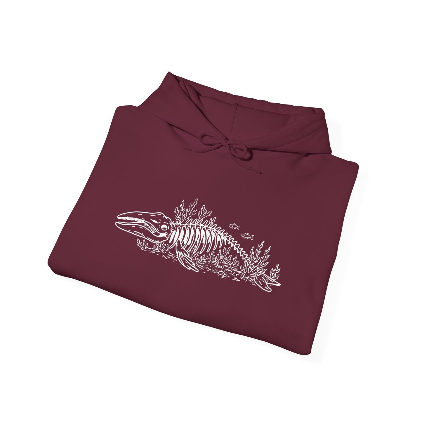 something still blooms here - unisex cotton-poly blend hoodie