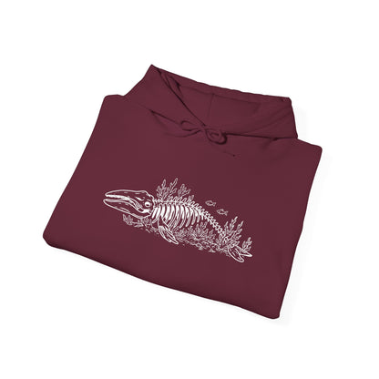 something still blooms here - unisex cotton-poly blend hoodie