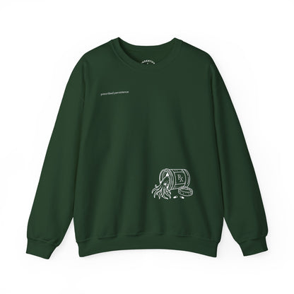 prescribed persistence - unisex mid-weight crewneck sweater