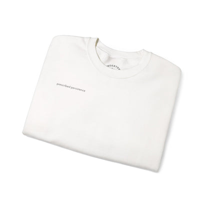 prescribed persistence - unisex mid-weight crewneck sweater