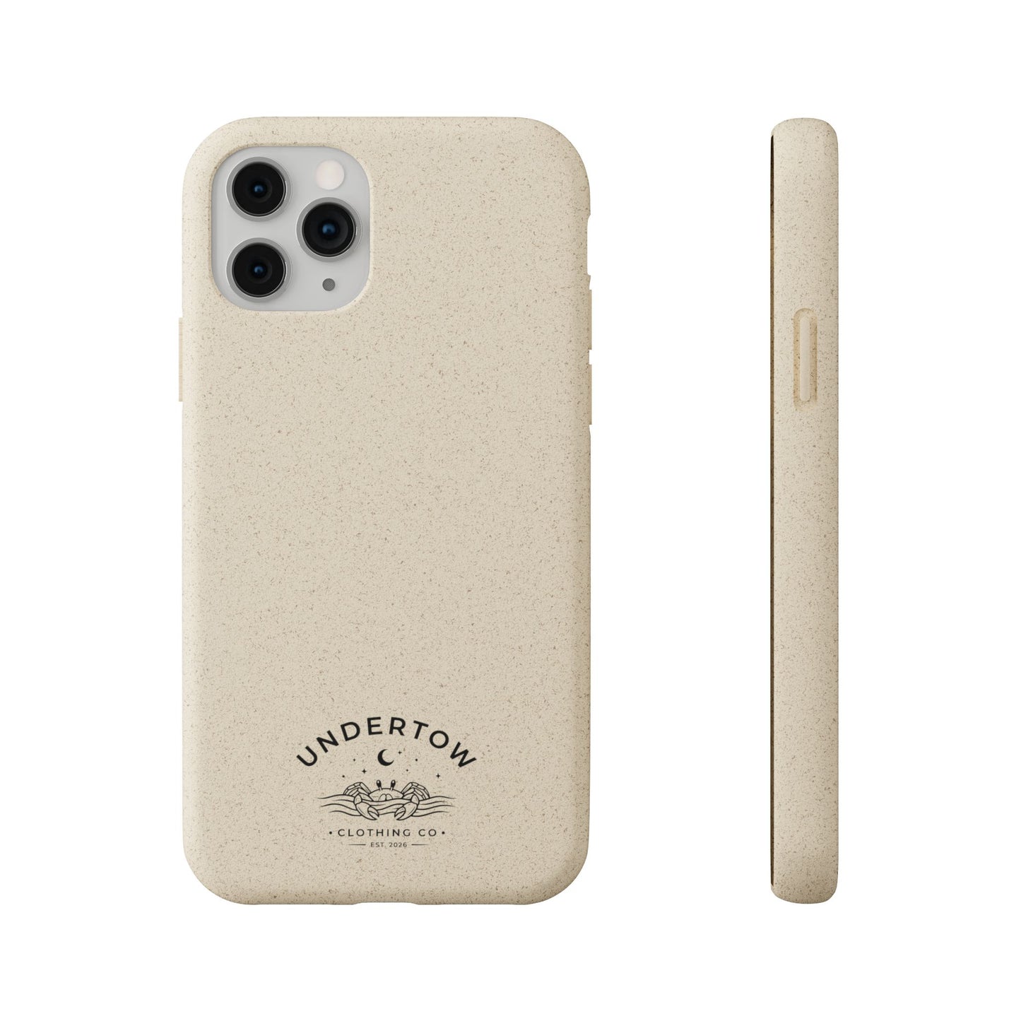 Undertow Logo Eco Biodegradable Phone Case – Compostable Protective Cover