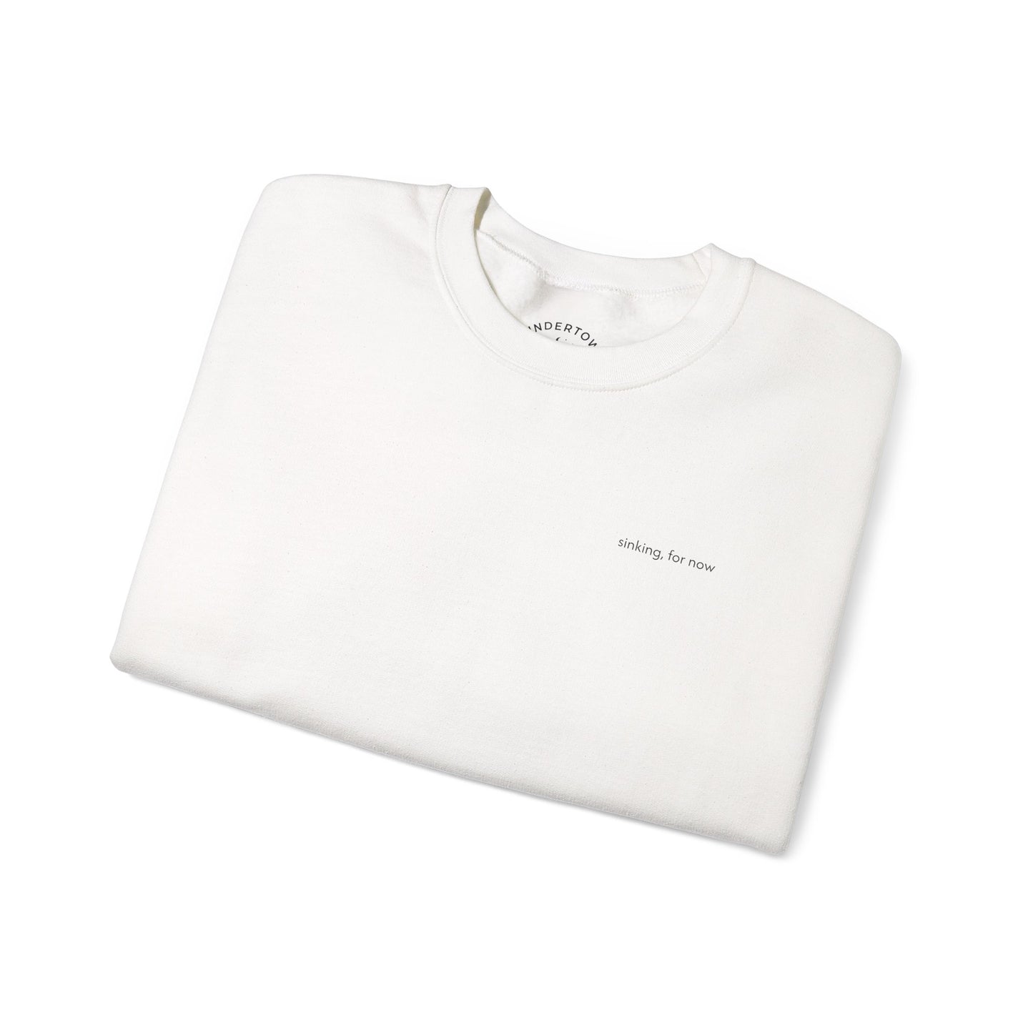 sinking, for now - Crewneck Sweater