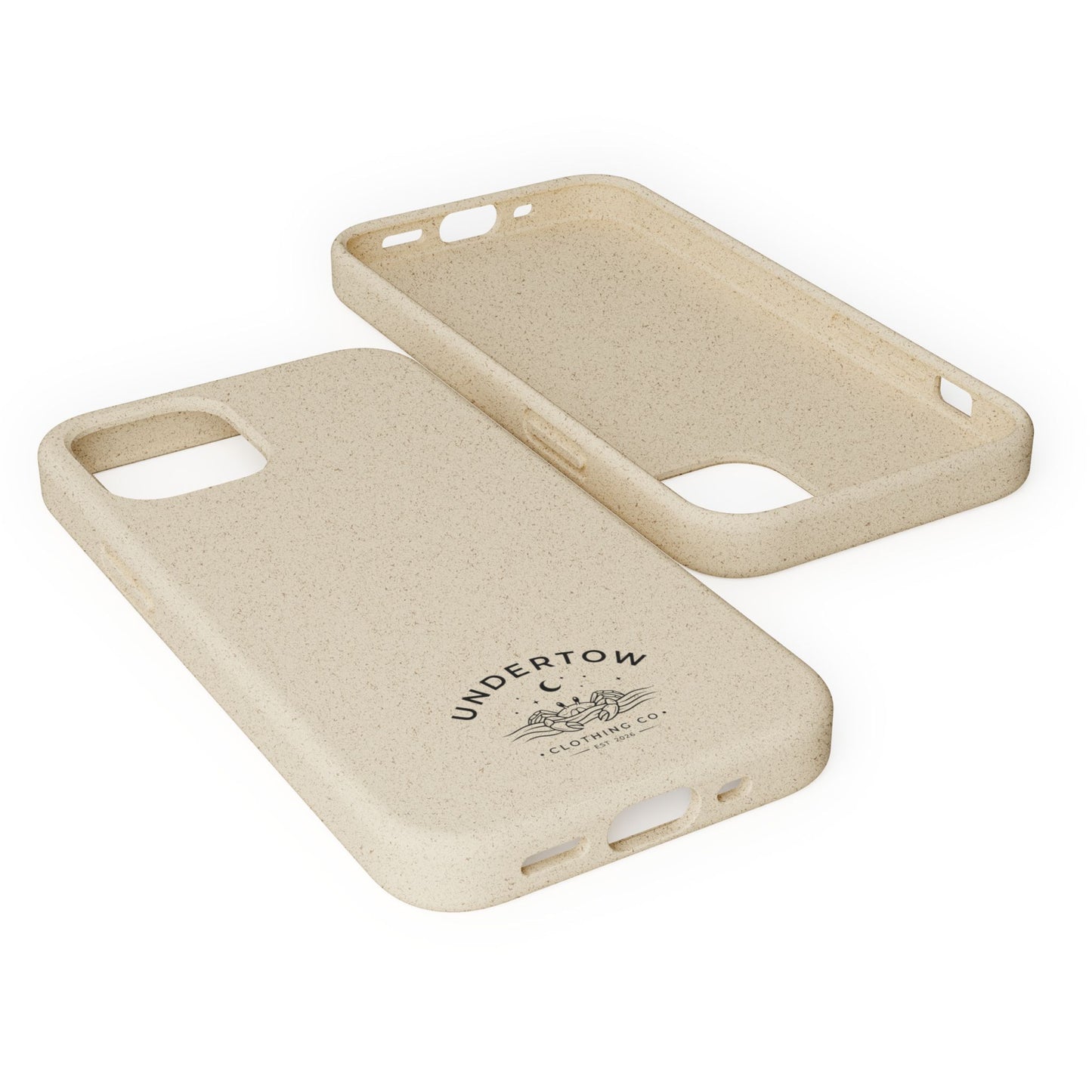 Undertow Logo Eco Biodegradable Phone Case – Compostable Protective Cover