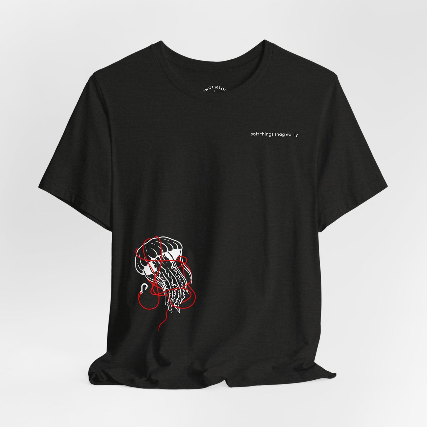soft things snag easily - unisex cotton t-shirt