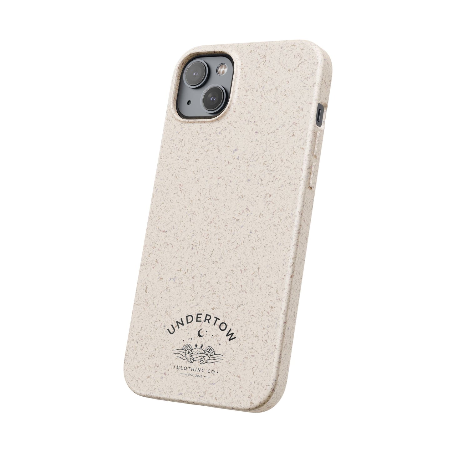 Undertow Logo Eco Biodegradable Phone Case – Compostable Protective Cover