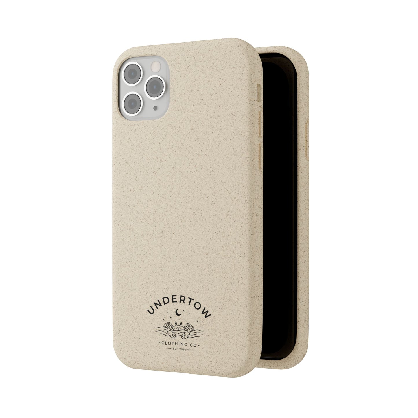 Undertow Logo Eco Biodegradable Phone Case – Compostable Protective Cover