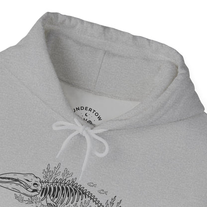something still blooms here - unisex cotton-poly blend hoodie