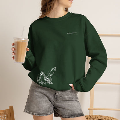 sinking, for now - Crewneck Sweater