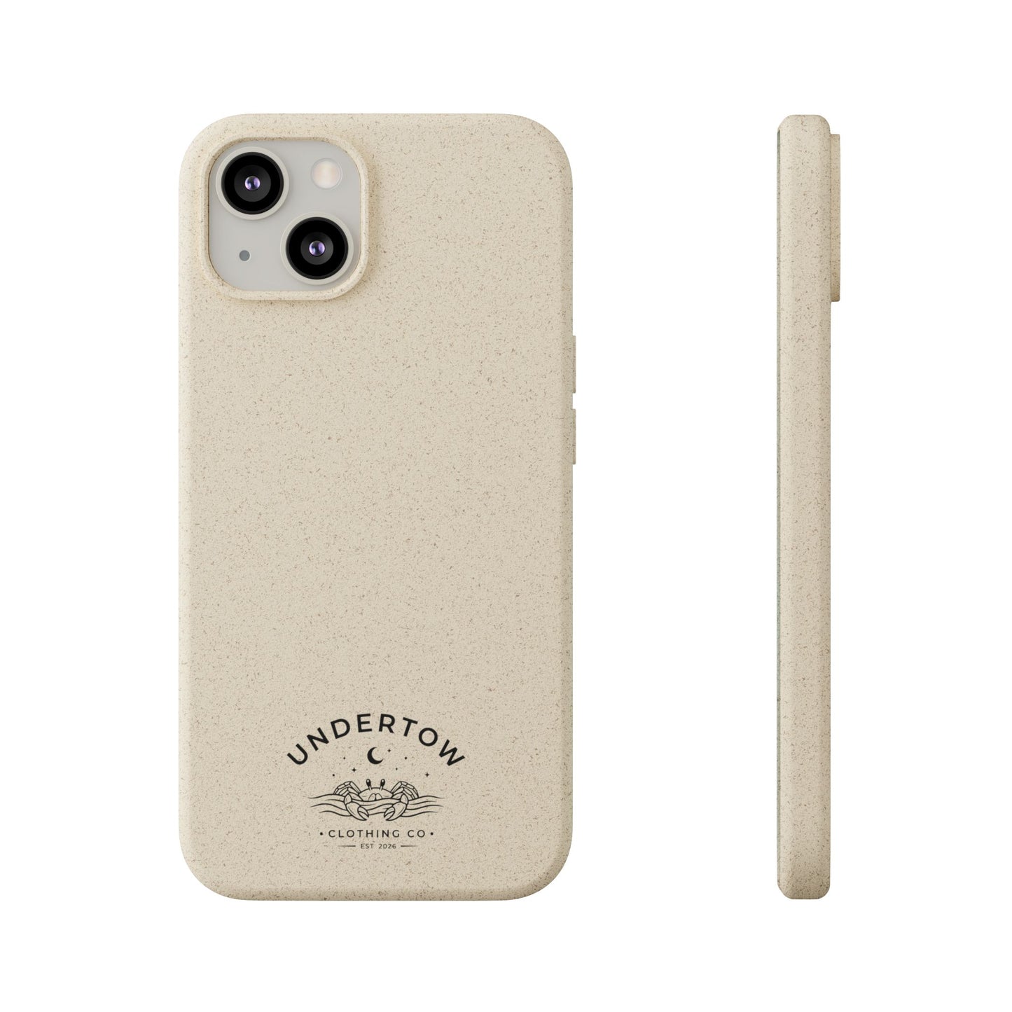 Undertow Logo Eco Biodegradable Phone Case – Compostable Protective Cover
