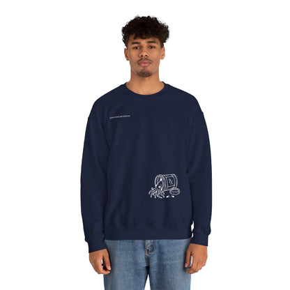prescribed persistence - unisex mid-weight crewneck sweater