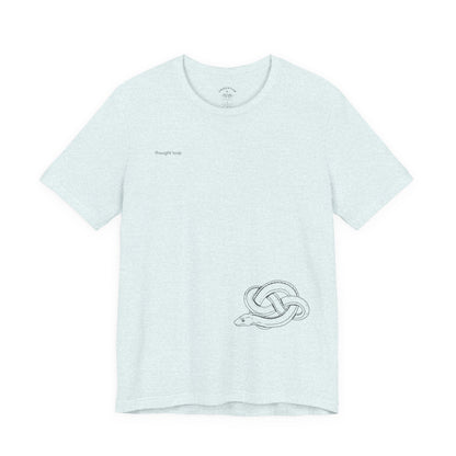 thought loop - eel in a knot graphic tee