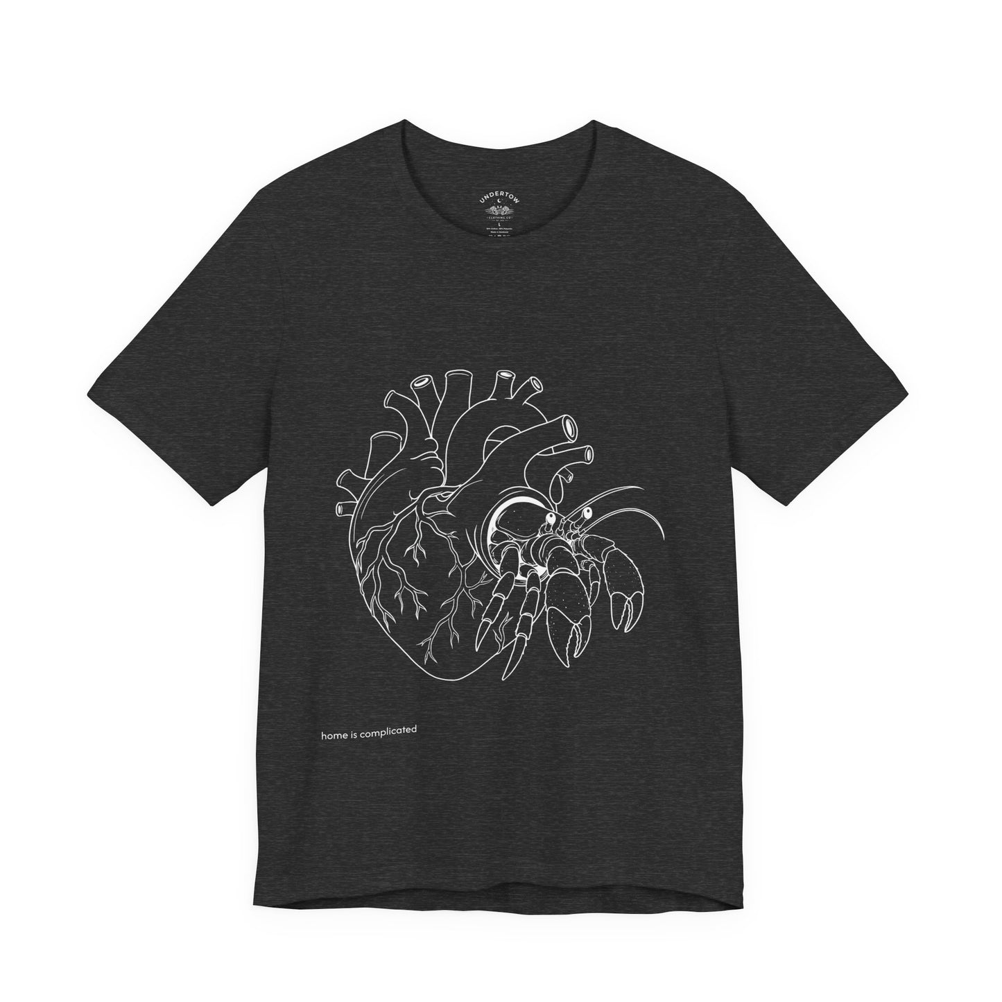 home is complicated - unisex graphic t-shirt