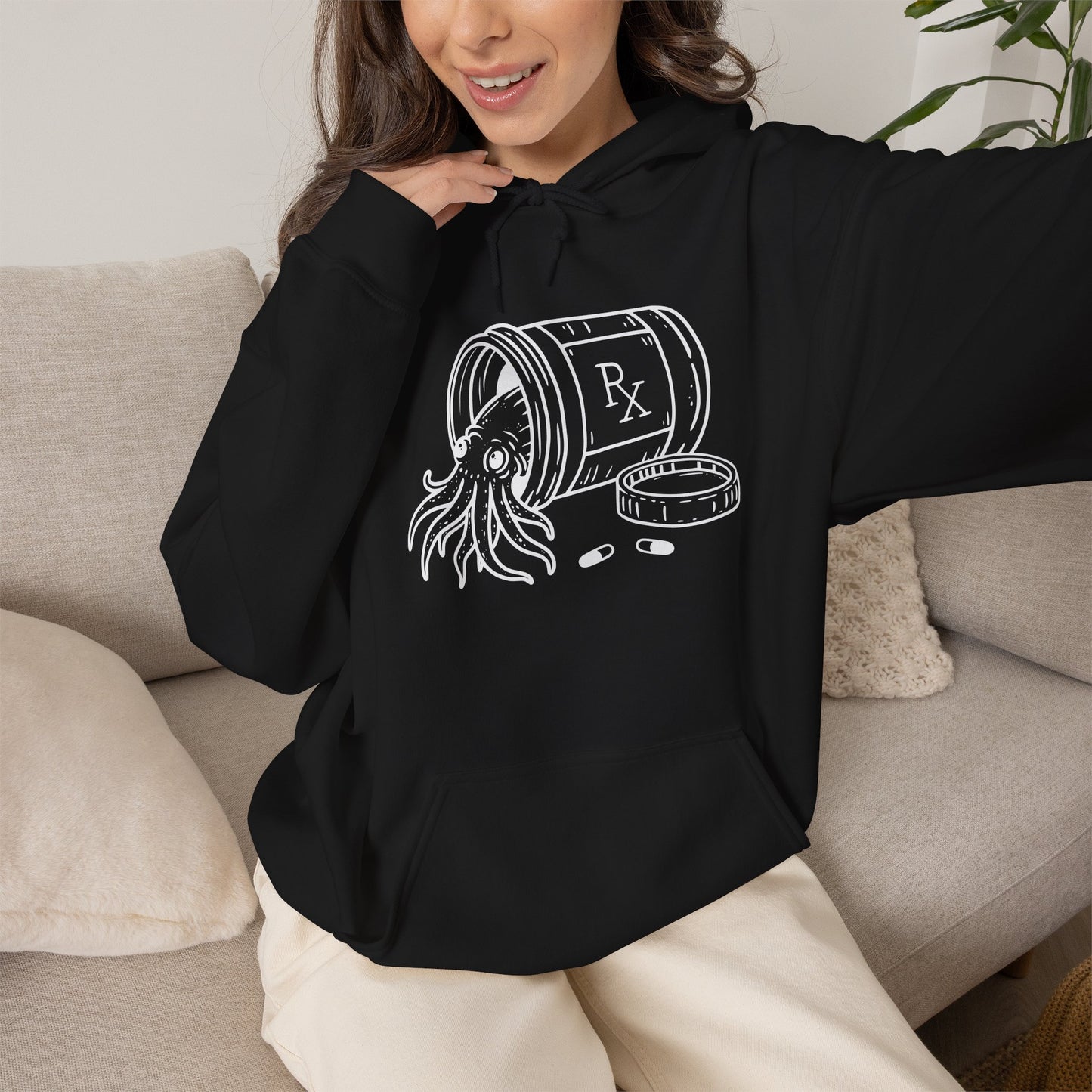 prescribed persistence - unisex cotton-poly hoodie