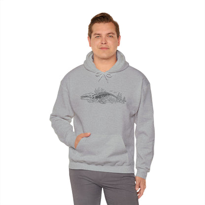 something still blooms here - unisex cotton-poly blend hoodie