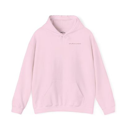 self-sufficient, somehow - unisex heavyweight hoodie