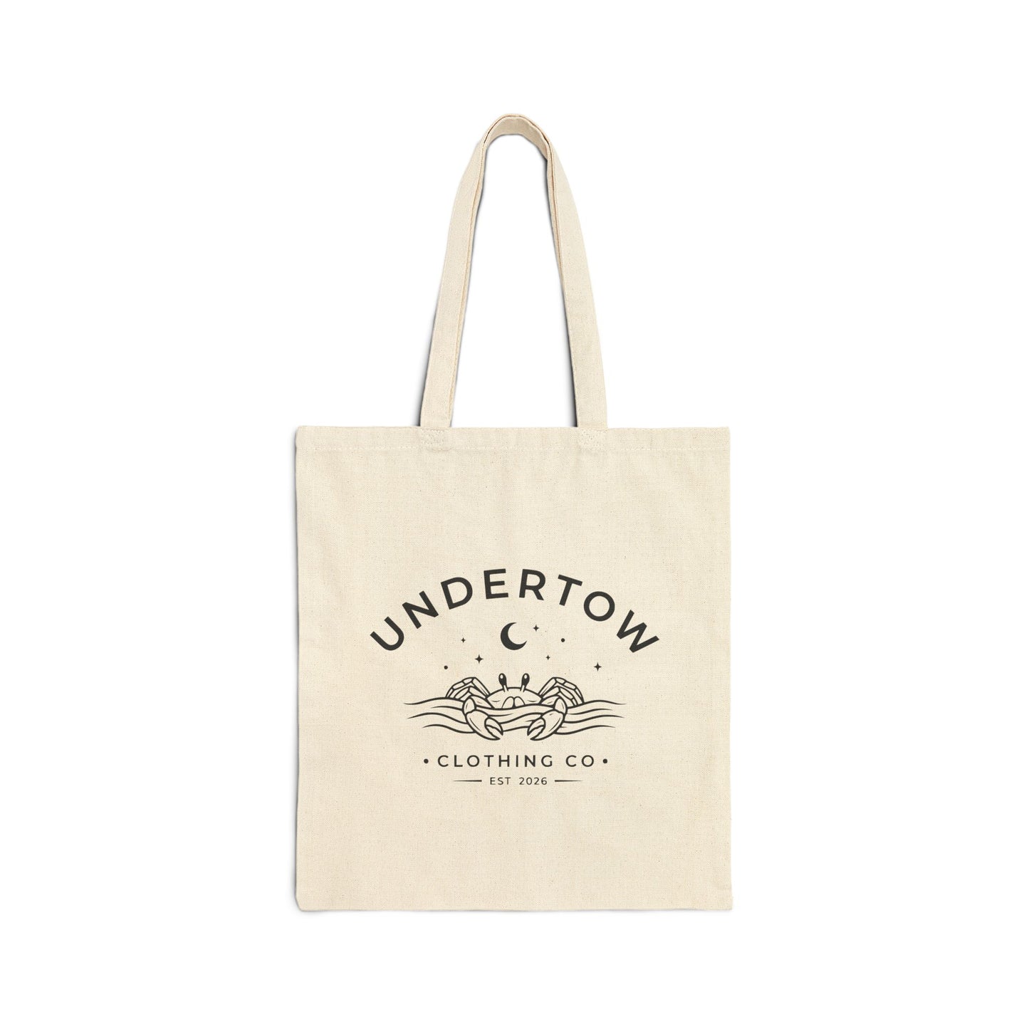 canvas tote bag with logo