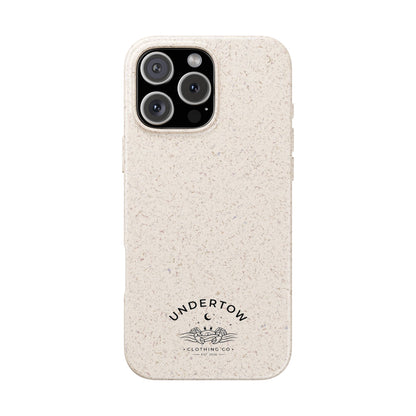 Undertow Logo Eco Biodegradable Phone Case – Compostable Protective Cover