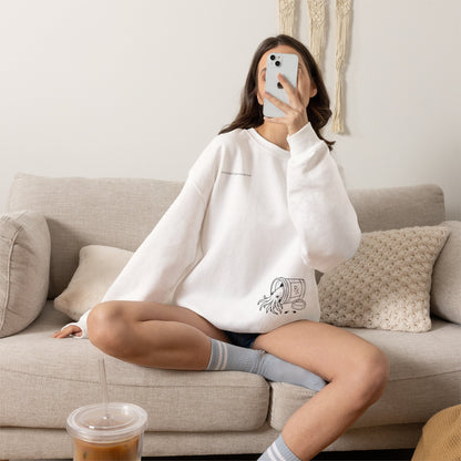 prescribed persistence - unisex mid-weight crewneck sweater