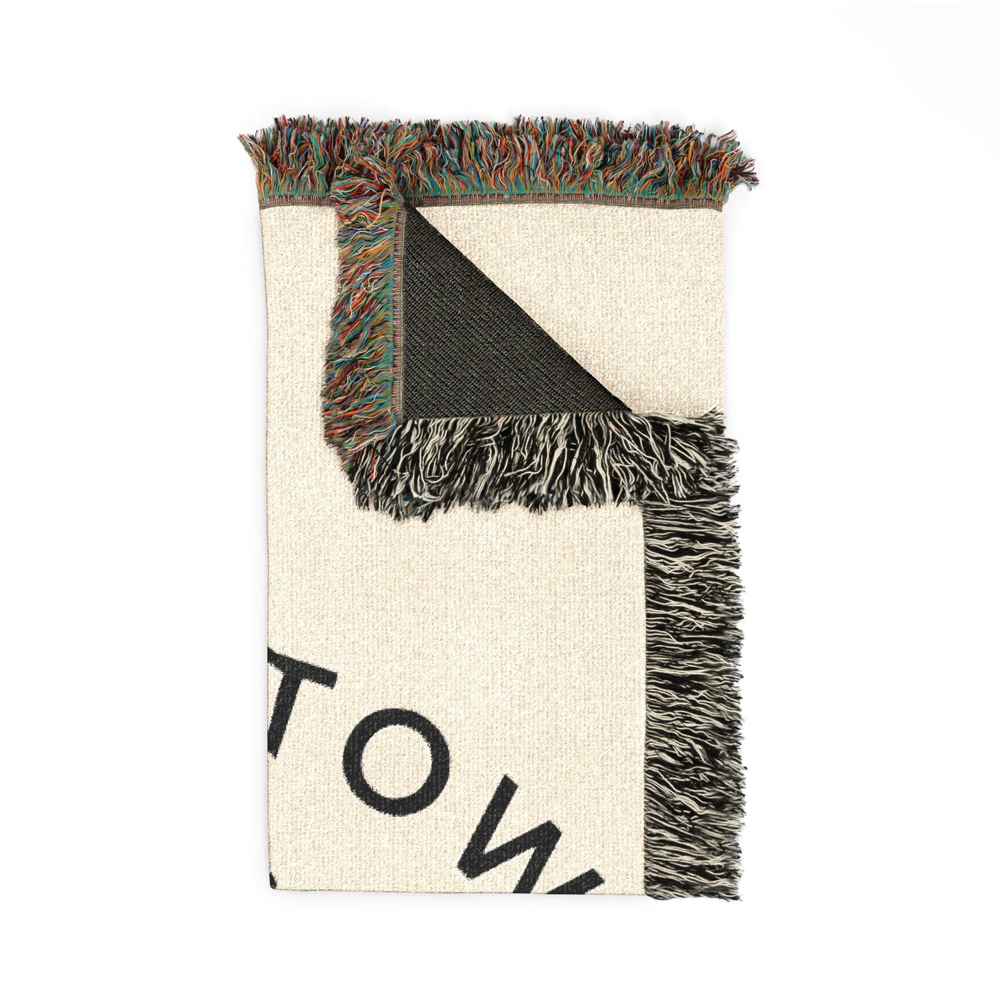 Undertown woven blanket - vintage logo throw
